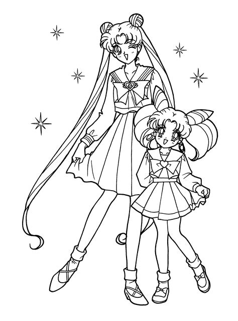 Sailor Moon Coloring Pages